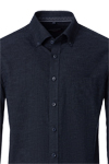 Produktbild f�r 'CASAMODA Casual Fit Hemd Langarm Button Down Kragen Flanell nachtblau'
