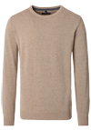 Produktbild f�r 'CASAMODA Pullover Langarm Rundhals Baumwolle Strick beige'