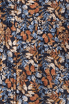 Produktbild f�r 'CASAMODA Casual Fit Hemd Langarm Button Down Kragen Blumenmuster dunkelblau'