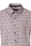 Produktbild f�r 'CASAMODA Casual Fit Hemd Langarm New Kent Kragen Muster orange'