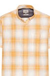 Produktbild fr 'CAMEL ACTIVE Regular Fit Hemd Halbarm Button Down Kragen Karo orange'
