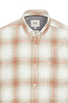 Produktbild fr 'CAMEL ACTIVE Regular Fit Hemd Halbarm Button Down Kragen Karo braun'