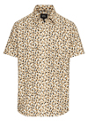 Produktbild fr 'CAMEL ACTIVE Regular Fit Hemd Halbarm New Kent Kragen Muster braun'