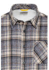 Produktbild fr 'CAMEL ACTIVE Regular Fit Hemd Langarm New Kent Kragen Flanell Karo beige'