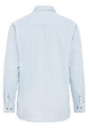 Produktbild fr 'CAMEL ACTIVE Regular Fit Hemd Langarm Button Down Kragen Streifenstruktur blau'
