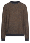 Produktbild f�r 'CAMEL ACTIVE Pullover Langarm Rundhals Strick Muster blau'