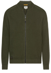 Produktbild f�r 'CAMEL ACTIVE Cardigan Langarm Rei�verschluss Strick oliv'