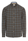 Produktbild f�r 'CAMEL ACTIVE Hemd Langarm Button Down Kragen Karo blau'