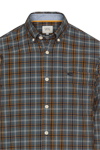 Produktbild f�r 'CAMEL ACTIVE Hemd Langarm Button Down Kragen Karo blau'