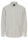 Produktbild f�r 'CAMEL ACTIVE Hemd Langarm Button Down Kragen Polygiene Streifen grau'