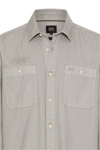 Produktbild f�r 'CAMEL ACTIVE Hemd Langarm New Kent Kragen Garment Dye grau'