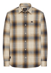 Produktbild f�r 'CAMEL ACTIVE Hemd Langarm New Kent Kragen Flanelll Karo blau'