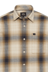 Produktbild f�r 'CAMEL ACTIVE Hemd Langarm New Kent Kragen Flanelll Karo blau'