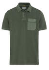 Produktbild fr 'CAMEL ACTIVE Poloshirt Halbarm Polokragen Pique oliv'
