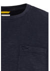 Produktbild fr 'CAMEL ACTIVE T-Shrit Halbarm Rundhals Brusttasche nachtblau'