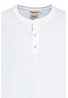 Produktbild fr 'CAMEL ACTIVE Halbarm T-Shirt Rundhals geknpft wei'