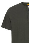 Produktbild fr 'CAMEL ACTIVE Halbarm T-Shirt Rundhals geknpft oliv'