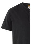Produktbild fr 'CAMEL ACTIVE Halbarm T-Shirt Rundhals geknpft anthrazit'