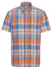 Produktbild fr 'CAMEL ACTIVE Modern Fit Hemd Halbarm Button-Down-Kragen Karo blau'