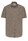 Produktbild fr 'CAMEL ACTIVE Hemd Halbarm Button Down Kragen Karo blau'