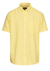 Produktbild fr 'CAMEL ACTIVE Hemd Halbarm Button Down Kragen Leinenmix gelb'