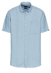 Produktbild fr 'CAMEL ACTIVE Hemd Halbarm Button Down Kragen Leinenmix aqua'