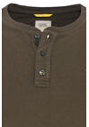 Produktbild fr 'CAMEL ACTIVE Henleyshirt Langarm Rundhals geknpft Jersey navy'