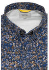 Produktbild fr 'CAMEL ACTIVE Regular Fit Hemd Langarm Button Down Kragen Muster blau'