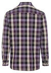 Produktbild fr 'CAMEL ACTIVE Regular Fit Hemd Langarm Button Down Kragen Karo lila'
