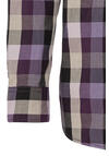Produktbild fr 'CAMEL ACTIVE Regular Fit Hemd Langarm Button Down Kragen Karo lila'