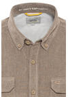 Produktbild fr 'CAMEL ACTIVE Regular Fit Hemd Langarm Button Down Kragen Cord beige'