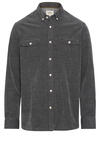 Produktbild fr 'CAMEL ACTIVE Hemd Langarm Button Down Kragen Cord anthrazit'