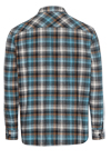 Produktbild fr 'CAMEL ACTIVE Hemd Langarm Button Down Kragen Flanell Karo blau'
