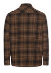 Produktbild fr 'CAMEL ACTIVE Hemd Langarm Button Down Kragen Flanell Karo braun'
