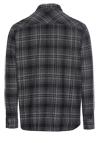 Produktbild fr 'CAMEL ACTIVE Hemd Langarm Button Down Kragen Flanell Karo schwarz'