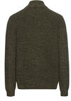 Produktbild fr 'CAMEL ACTIVE Strickjacke Langarm Stehkragen Reiverschluss oliv'