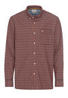 Produktbild fr 'CAMEL ACTIVE Regular Fit Hemd Langarm Button Down Kragen Karo rot'