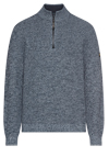 Produktbild f�r 'CAMEL ACTIVE Troyer Langarm Rei�verschluss Strick Muster blau'