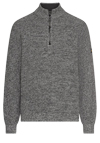 Produktbild f�r 'CAMEL ACTIVE Troyer Langarm Rei�verschluss Strick Muster grau'
