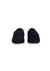 Produktbild fr 'CALVIN KLEIN Slipper Veloursleder Logo-Detail nachtblau'