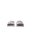 Produktbild fr 'CALVIN KLEIN JEANS Pool Slide Leder-Optik Logoprgung wei'
