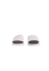 Produktbild fr 'CALVIN KLEIN JEANS Pool Slide Leder-Optik Logoprgung wei'
