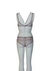 Produktbild fr 'CHANTELLE Push Up BH PRESAGE mit edler Spitze und Tll graubraun'