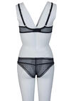 Produktbild fr 'CHANTELLE Rio-Slip COURCELLES edler Tll mit dezentem Muster schwarz'