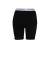 Produktbild fr 'CALVIN KLEIN JEANS Shorts Gummibund Logo-Detail Uni schwarz'