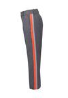 Produktbild fr 'DRYKORN Straight Hose SIDE_2 Karo Zierstreifen Muster anthrazit'