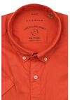 Produktbild fr 'ETERNA Slim Fit Hemd Halbarm Button Down Kragen blutorange'