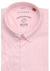 Produktbild fr 'ETERNA Slim Fit Hemd Halbarm Button Down Kragen rosa'