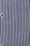 Produktbild fr 'ETERNA Slim Fit Dynamic Cotton Hemd extra langer Arm Streifen dunkelblau'