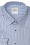 Produktbild fr 'ETERNA Slim Fit Dynamic Cotton Hemd extra langer Arm Streifen hellblau'